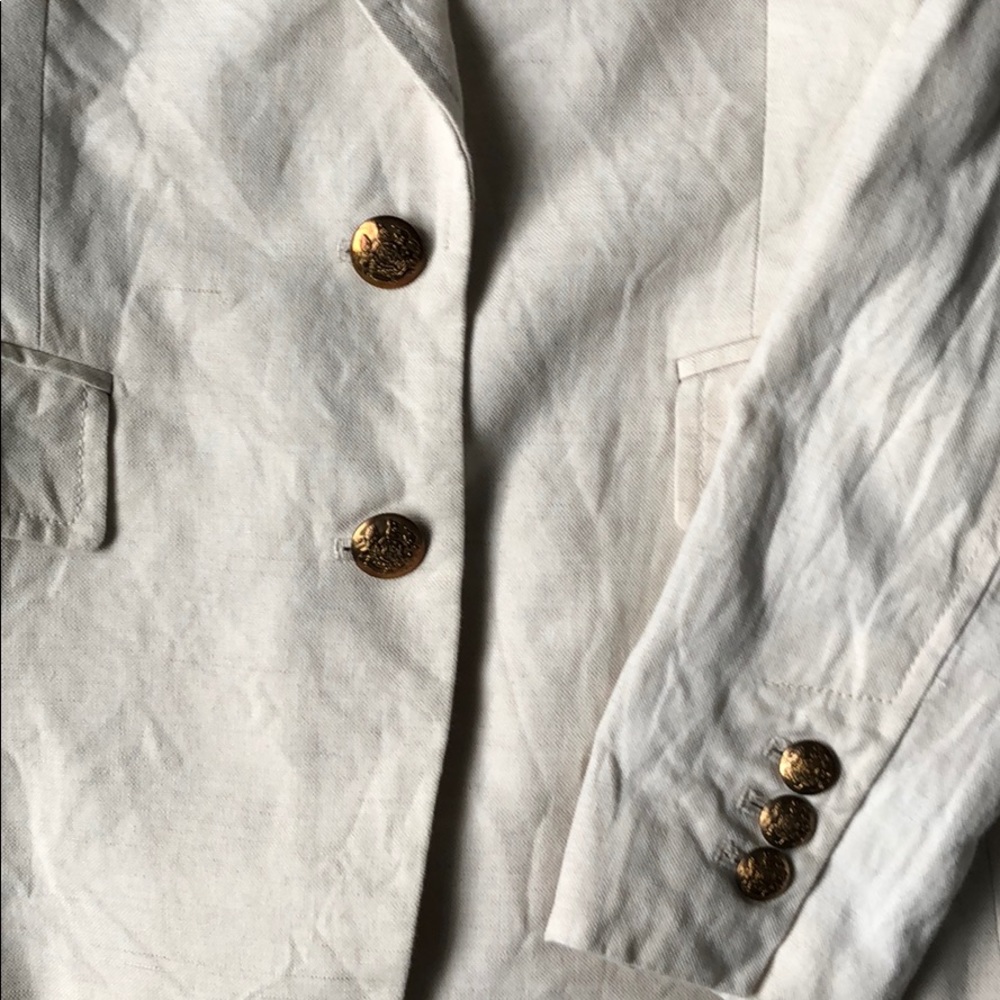 Banana Republic Linen Blazer classic fit 2P - Picture 2 of 6